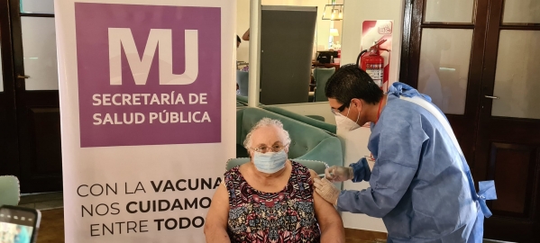 Se prevé vacunar a 107 adultos mayores en Marcos Juárez

