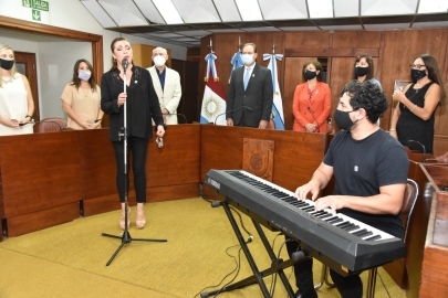 La construcción de viviendas y la obra pública, los ejes del discurso de Dellarossa en la apertura del año legislativo
