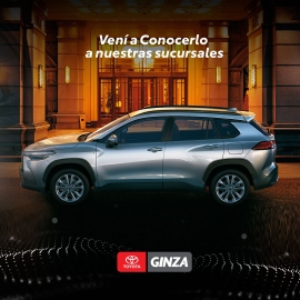 Ginza presenta el lanzamiento del nuevo Toyota Corolla Cross

