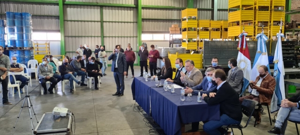 Se inauguró el 27° Parque Industrial de la provincia en Marcos Juárez


