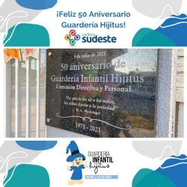 ¡Feliz 50 Aniversario Guardería Hijitus!