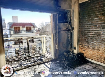 No hubo heridos en los dos incendios de ayer