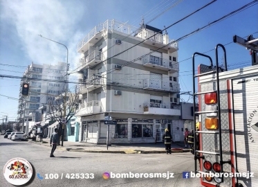 No hubo heridos en los dos incendios de ayer