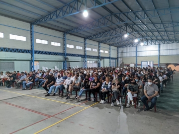 Se sortearon los 223 lotes en Barrio Las Lomas y Barrio Margarita
