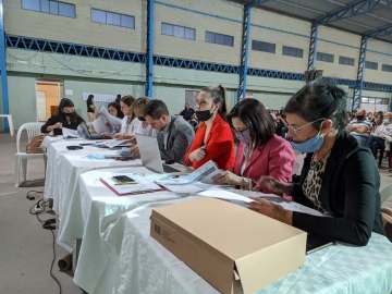 Se sortearon los 223 lotes en Barrio Las Lomas y Barrio Margarita
