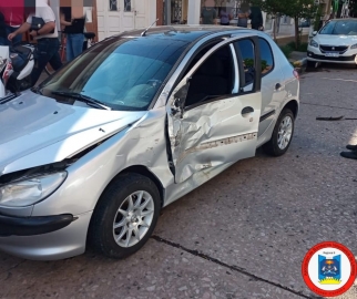 Choque en cadena con una herida grave