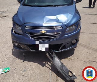 Choque en cadena con una herida grave