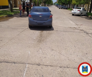 Choque en cadena con una herida grave