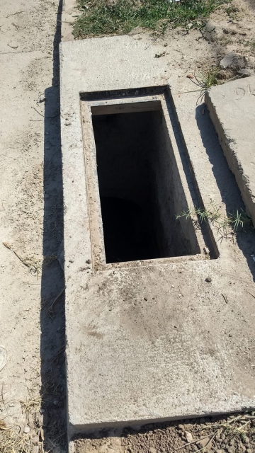 Encontraron a uno de los dos hombres que robaron las rejas del desagüe pluvial