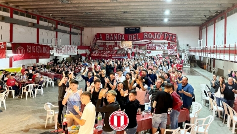 Argentino vivió una noche inolvidable con el homenaje a los campeones de la Liga Bellvillense
