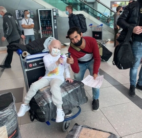Kevin logró viajar a España: “Lo veíamos imposible pero la gente se puso la campaña al hombro”