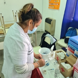 Patrulla Escolar Vacunación Covid-19 en Instituciones Secundarias 