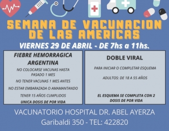 Semana Mundial de la Inmunización