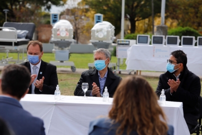 Schiaretti firmó convenio para un nuevo Centro de Rehabilitación en el Hospital Abel Ayerza