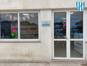 San Martín inauguró la Biblioteca infantil 