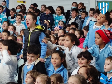 San Martín inauguró la Biblioteca infantil 
