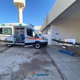 Hospital Abel Ayerza recibió una terapia intensiva móvil con una inversión de 12 millones de pesos 