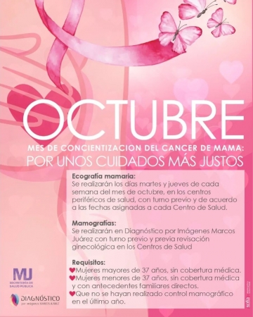 Mes de Concientización del cáncer de mama 
