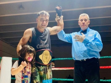 Bravo: “Desde el día que me dijeron está en revancha el Título Provincial de Boxeo, me sentí ganador y así lo logré” 