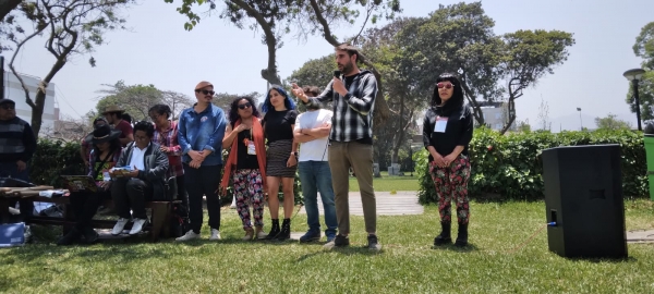 Marcos Juárez participó en el Quinto Congreso Latinoamericano de Cultura Viva en Perú