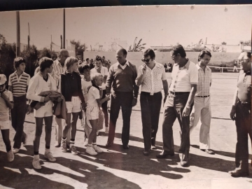 Una leyenda viviente del tenis de San Martín: Osvaldo Formica