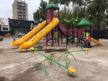 ¡A nada de inaugurar el Patio Alberdi!