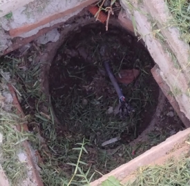Robo de cables en predio del Ferrocarril que afectó la iluminación del sector