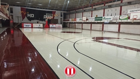 Así luce el renovado gimnasio Aarón Gerchunoff