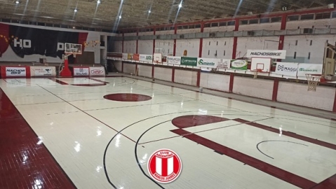 Así luce el renovado gimnasio Aarón Gerchunoff