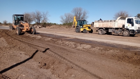 Durante 2022 Cañada invirtió 28 millones de pesos en el estabilizado y mejorado de las calles