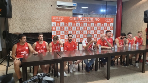 Argentino presentó al plantel con refuerzos para competir en la liga del Sudeste y la Asociación de Villa María
