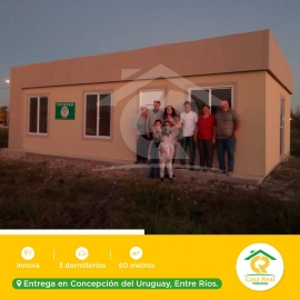 Casa Real Viviendas entregó su primera vivienda en Marcos Juárez