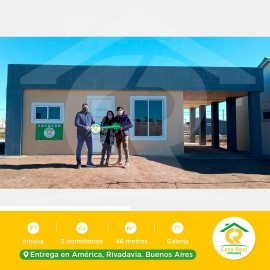 Casa Real Viviendas entregó su primera vivienda en Marcos Juárez