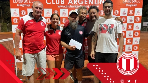 Asistieron 51 parejas al Torneo Apertura del Club Argentino