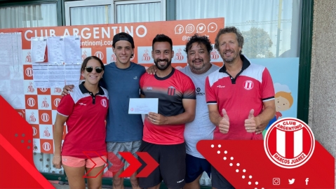Asistieron 51 parejas al Torneo Apertura del Club Argentino