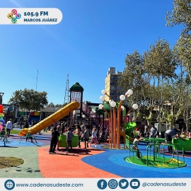 Hoy inauguró el Patio Alberdi 