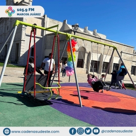 Hoy inauguró el Patio Alberdi 