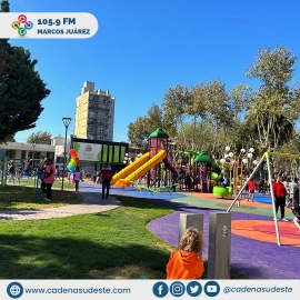Hoy inauguró el Patio Alberdi 