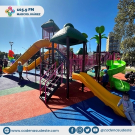 Hoy inauguró el Patio Alberdi 