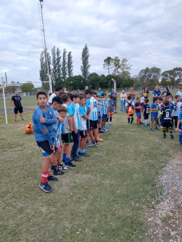 Club San Martín inauguró el nuevo vestuario de fútbol infantil