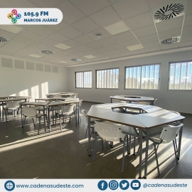 El gobernador inauguró la escuela PROA de Marcos Juárez y rehabilitó Circunvalación sudeste y ruta 12 
