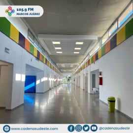El gobernador inauguró la escuela PROA de Marcos Juárez y rehabilitó Circunvalación sudeste y ruta 12 