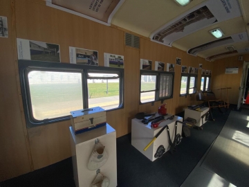 El Tren del Museo Nacional Ferroviario ya se encuentra en Marcos Juárez