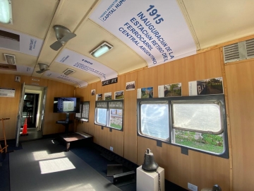 El Tren del Museo Nacional Ferroviario ya se encuentra en Marcos Juárez