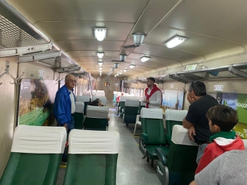 El Tren del Museo Nacional Ferroviario ya se encuentra en Marcos Juárez