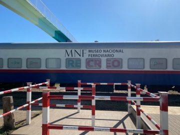 El Tren del Museo Nacional Ferroviario ya se encuentra en Marcos Juárez