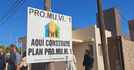 Se entregó la vivienda 228 de PROMUVI