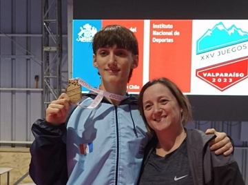 Juan Ignacio Busano se coronó campeón de los Juegos Binacionales Chile 2023