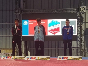 Juan Ignacio Busano se coronó campeón de los Juegos Binacionales Chile 2023
