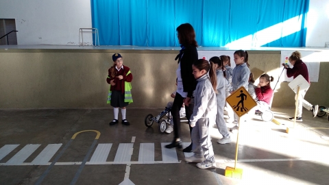 “Transitando la miniciudad”: capacitación para niños de nivel inicial y primario
